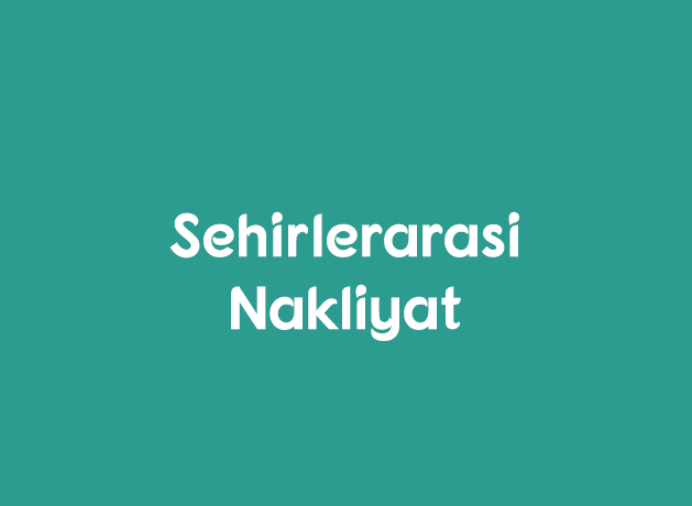 Şehirlerarası Nakliyat